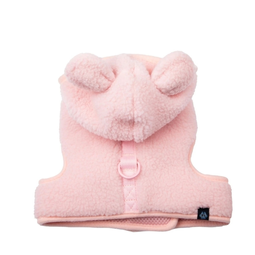 Cozy Pink Fleece Pet Harness -Gap